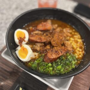 Chicken & Sausage Gumbo Ramen